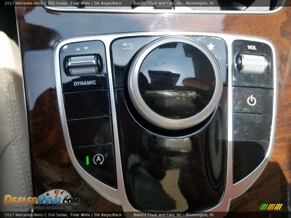 2017 Mercedes-Benz C 300 Sedan Polar White / Silk Beige/Black Photo #27