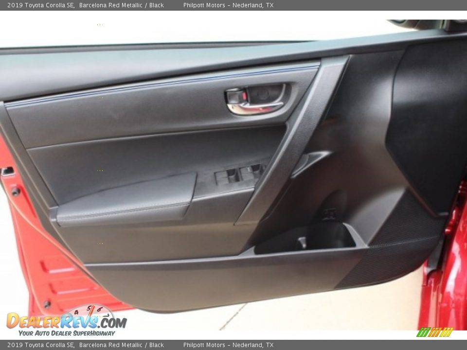2019 Toyota Corolla SE Barcelona Red Metallic / Black Photo #12