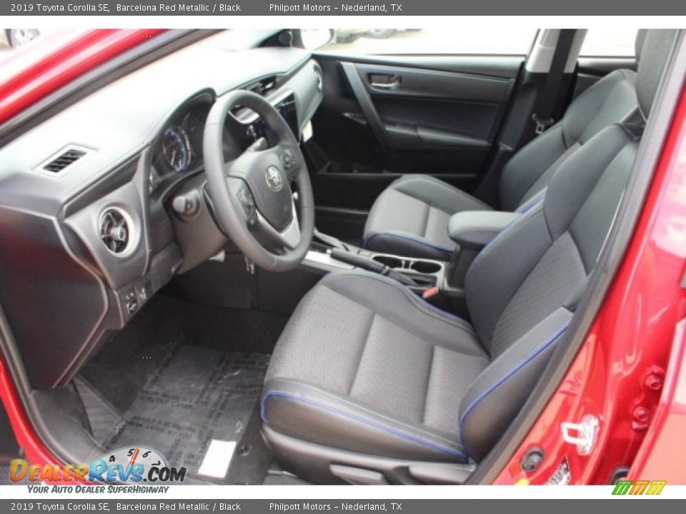 2019 Toyota Corolla SE Barcelona Red Metallic / Black Photo #14