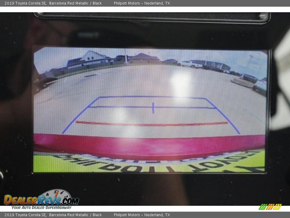 2019 Toyota Corolla SE Barcelona Red Metallic / Black Photo #15
