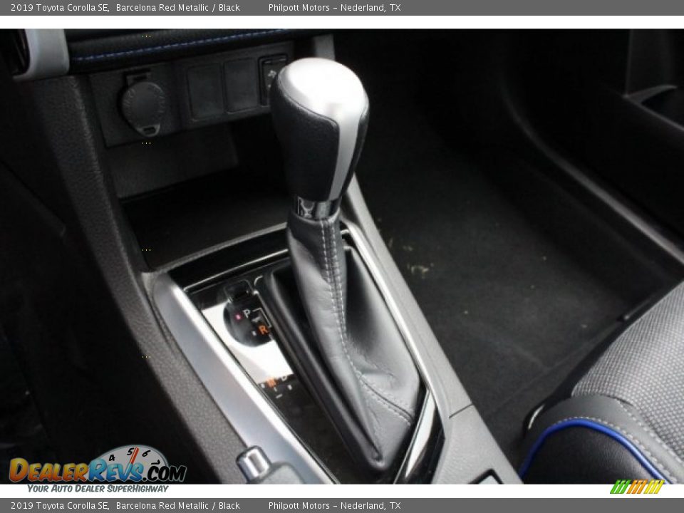 2019 Toyota Corolla SE Barcelona Red Metallic / Black Photo #17