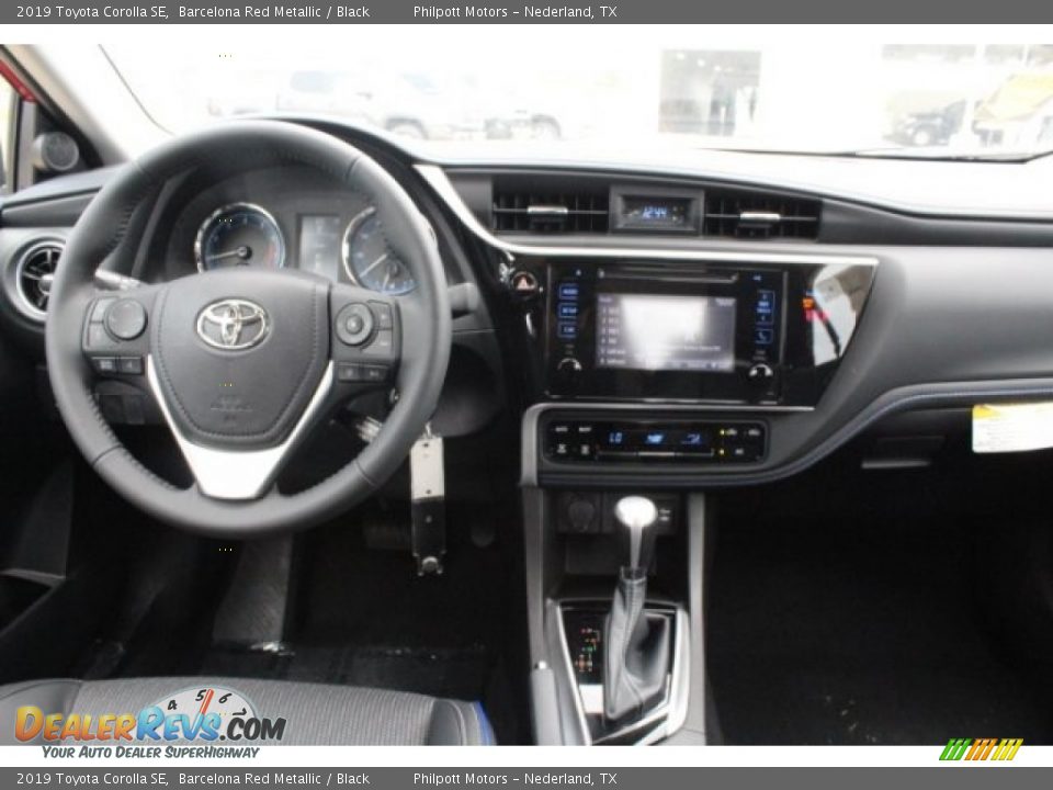 2019 Toyota Corolla SE Barcelona Red Metallic / Black Photo #23