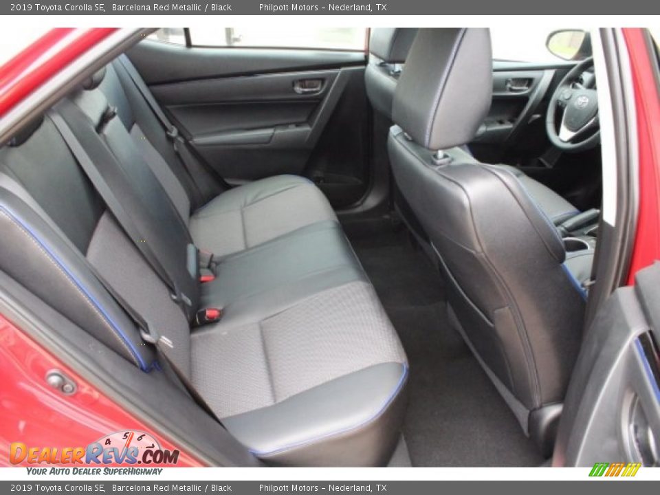 2019 Toyota Corolla SE Barcelona Red Metallic / Black Photo #27