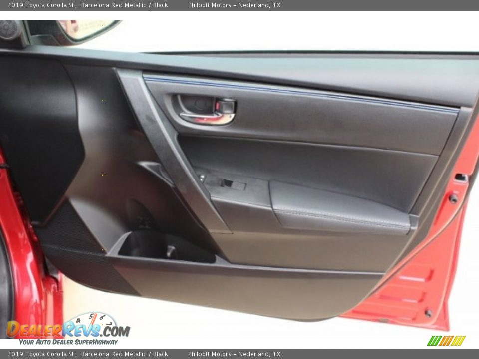 2019 Toyota Corolla SE Barcelona Red Metallic / Black Photo #28