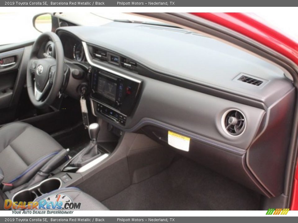 2019 Toyota Corolla SE Barcelona Red Metallic / Black Photo #29