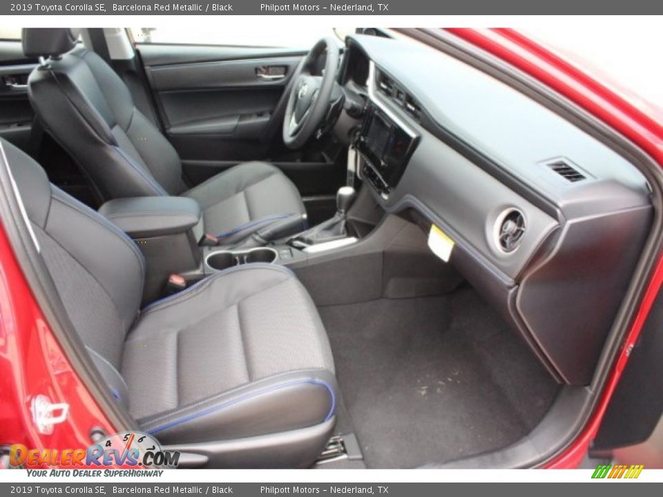 2019 Toyota Corolla SE Barcelona Red Metallic / Black Photo #30