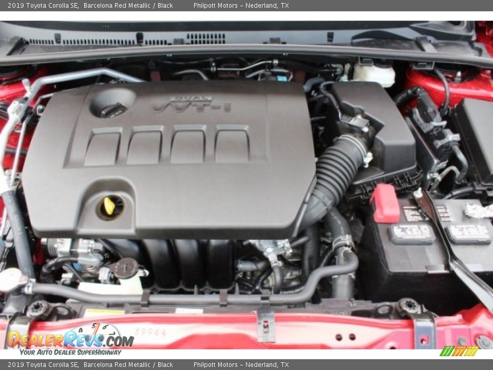 2019 Toyota Corolla SE Barcelona Red Metallic / Black Photo #31