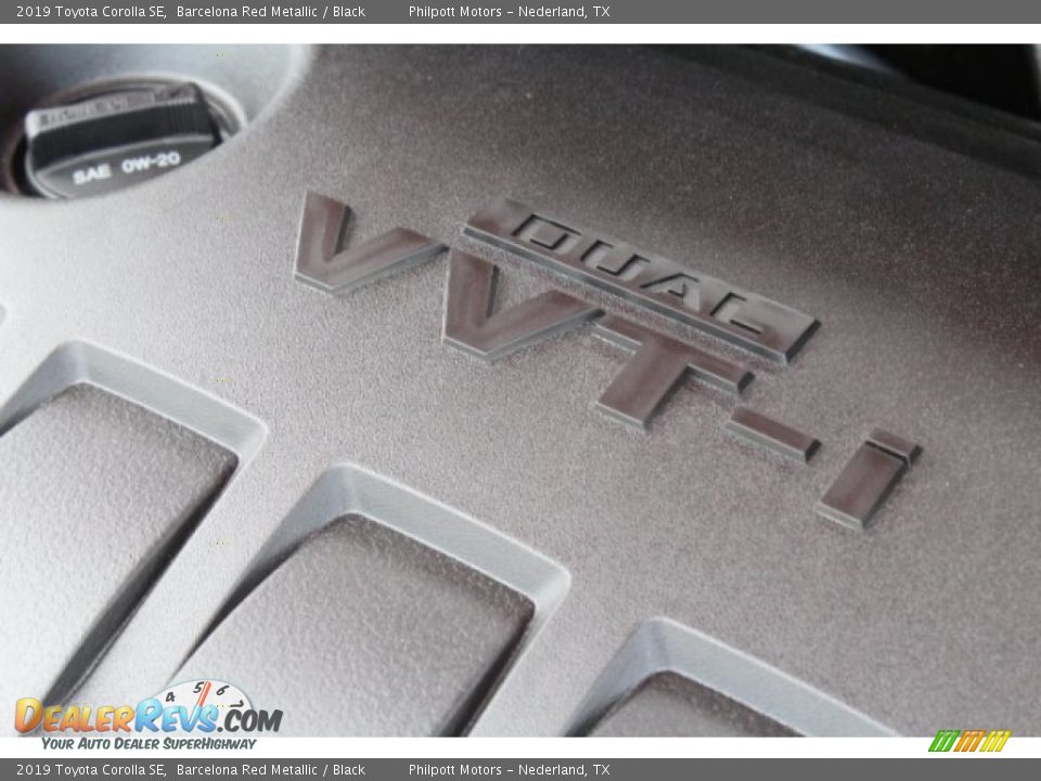 2019 Toyota Corolla SE Barcelona Red Metallic / Black Photo #32