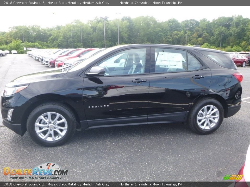 2018 Chevrolet Equinox LS Mosaic Black Metallic / Medium Ash Gray Photo #2