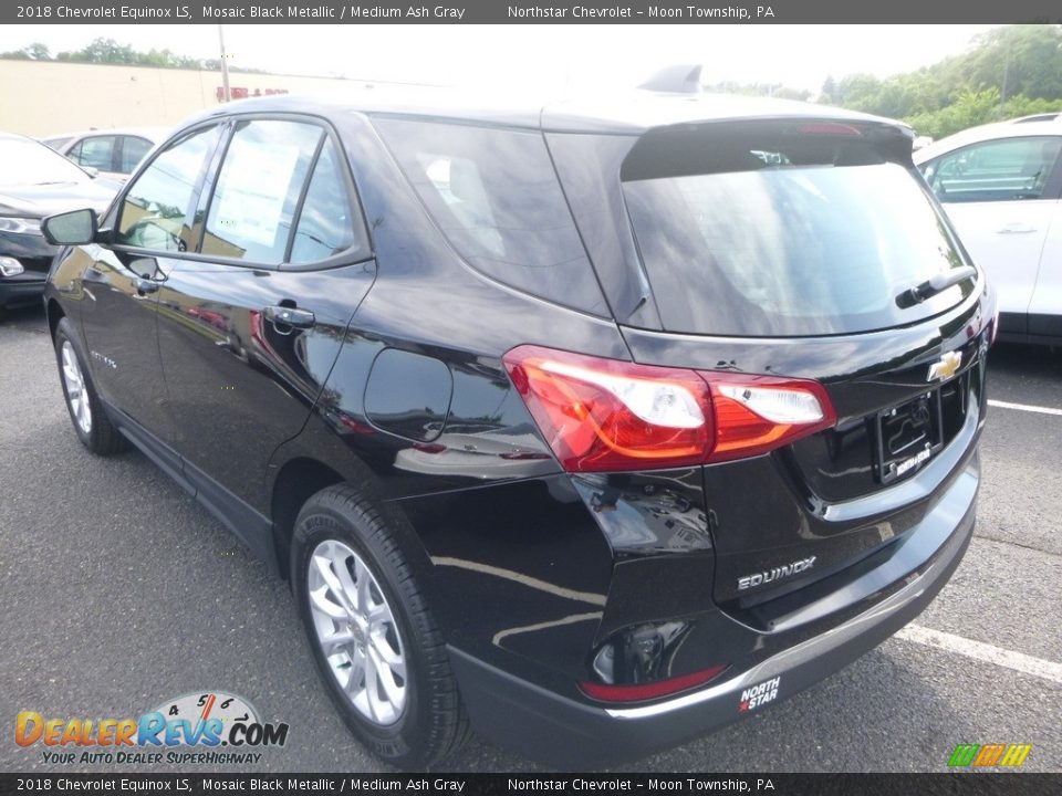 2018 Chevrolet Equinox LS Mosaic Black Metallic / Medium Ash Gray Photo #3