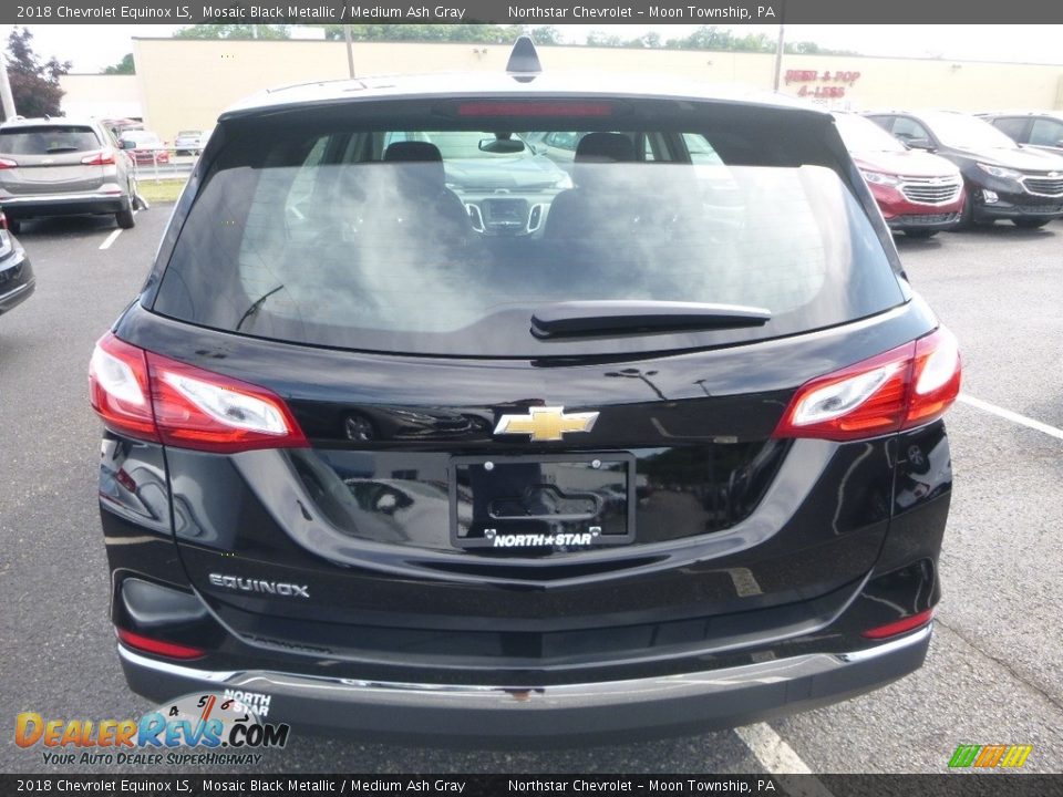 2018 Chevrolet Equinox LS Mosaic Black Metallic / Medium Ash Gray Photo #4