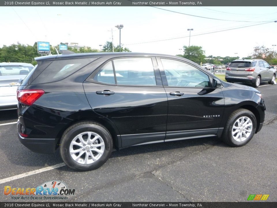 2018 Chevrolet Equinox LS Mosaic Black Metallic / Medium Ash Gray Photo #6
