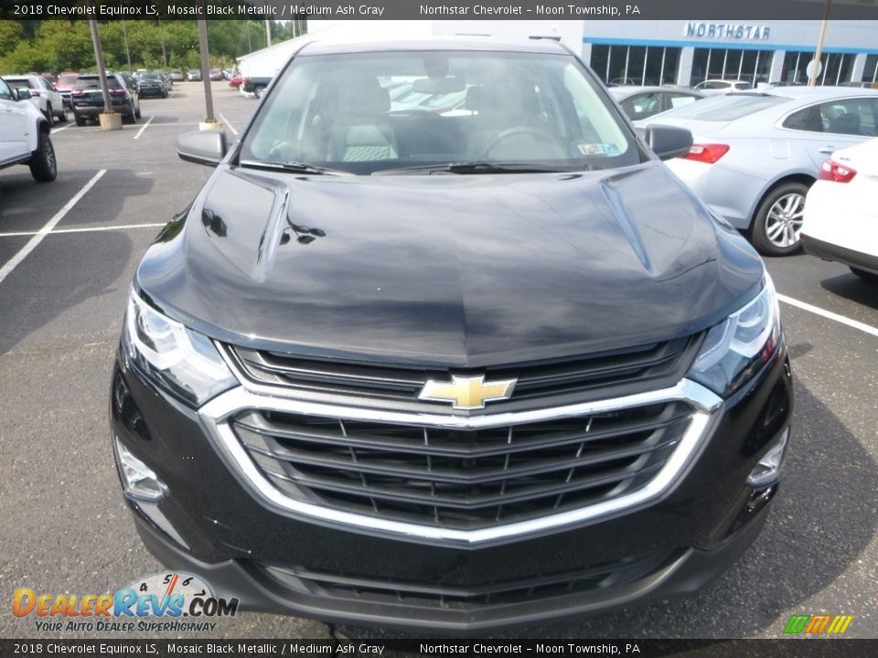 2018 Chevrolet Equinox LS Mosaic Black Metallic / Medium Ash Gray Photo #8