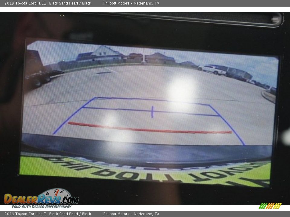 2019 Toyota Corolla LE Black Sand Pearl / Black Photo #15