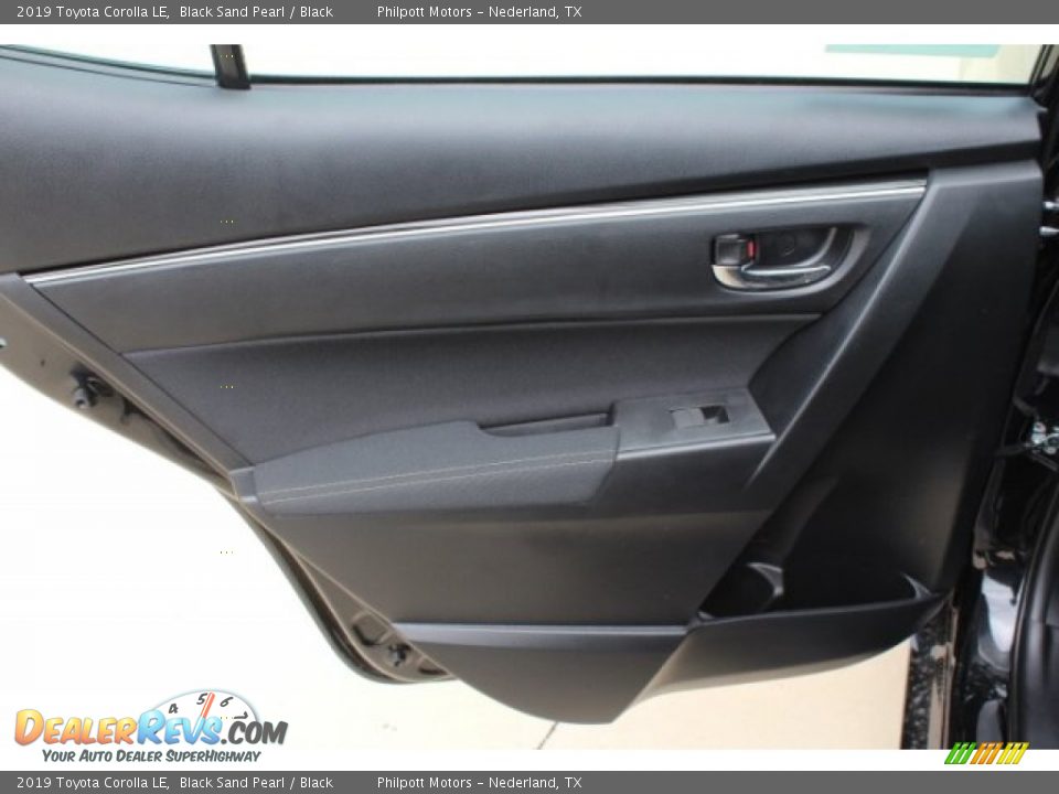 2019 Toyota Corolla LE Black Sand Pearl / Black Photo #21