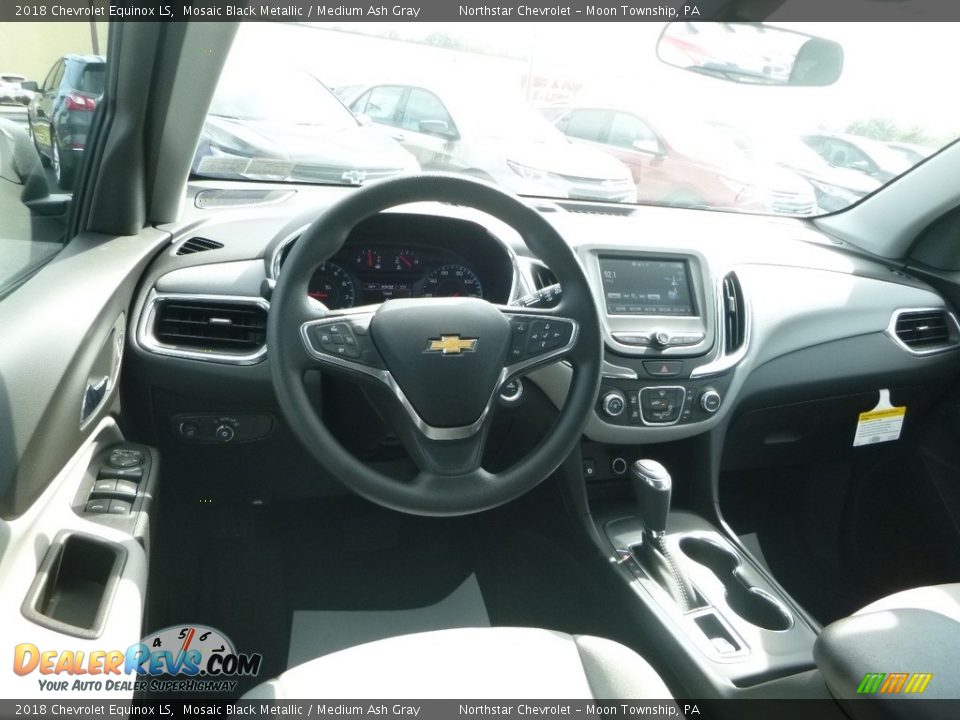 2018 Chevrolet Equinox LS Mosaic Black Metallic / Medium Ash Gray Photo #14