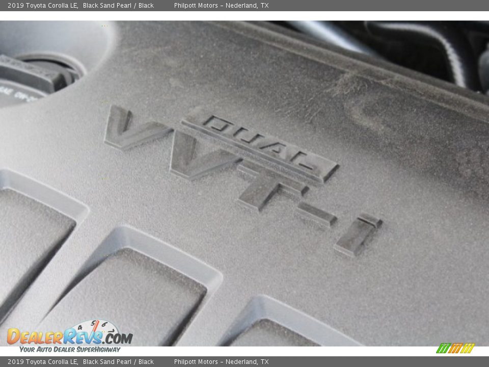 2019 Toyota Corolla LE Black Sand Pearl / Black Photo #32
