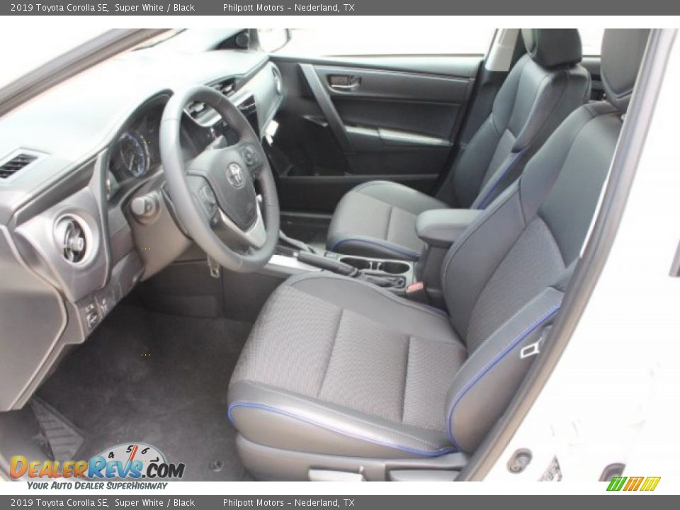 2019 Toyota Corolla SE Super White / Black Photo #14