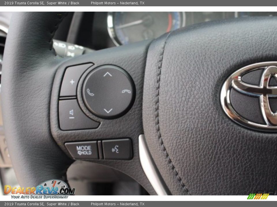 2019 Toyota Corolla SE Super White / Black Photo #18