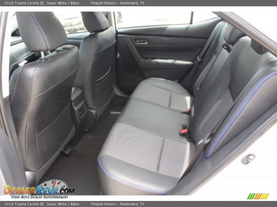 2019 Toyota Corolla SE Super White / Black Photo #21