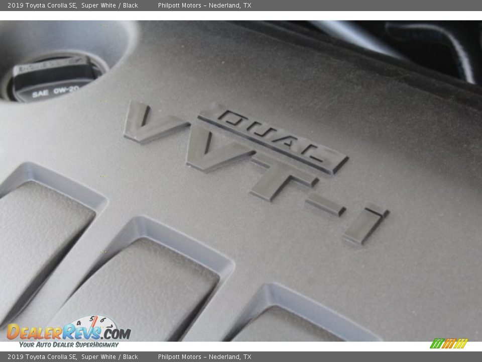2019 Toyota Corolla SE Super White / Black Photo #31