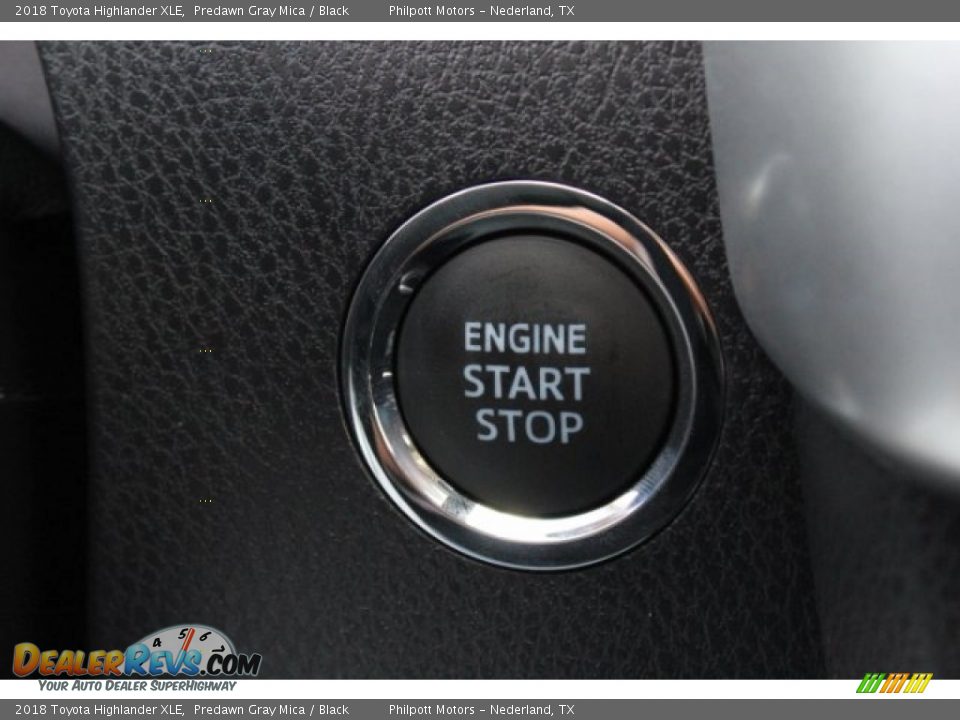 2018 Toyota Highlander XLE Predawn Gray Mica / Black Photo #18