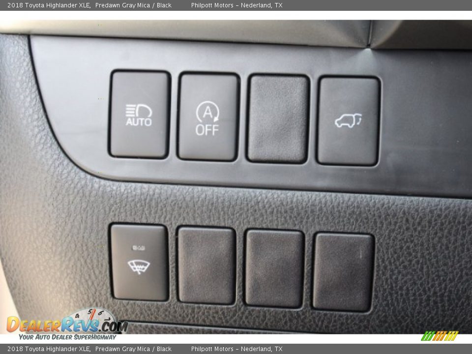 2018 Toyota Highlander XLE Predawn Gray Mica / Black Photo #23