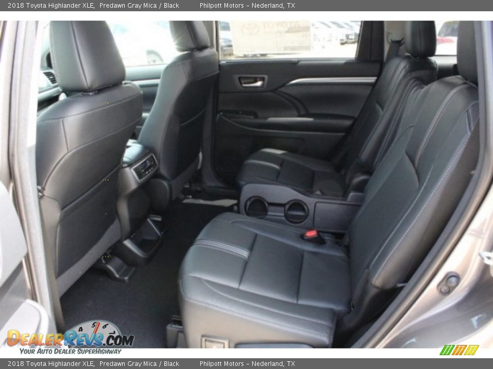 2018 Toyota Highlander XLE Predawn Gray Mica / Black Photo #25