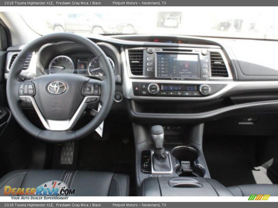 2018 Toyota Highlander XLE Predawn Gray Mica / Black Photo #26
