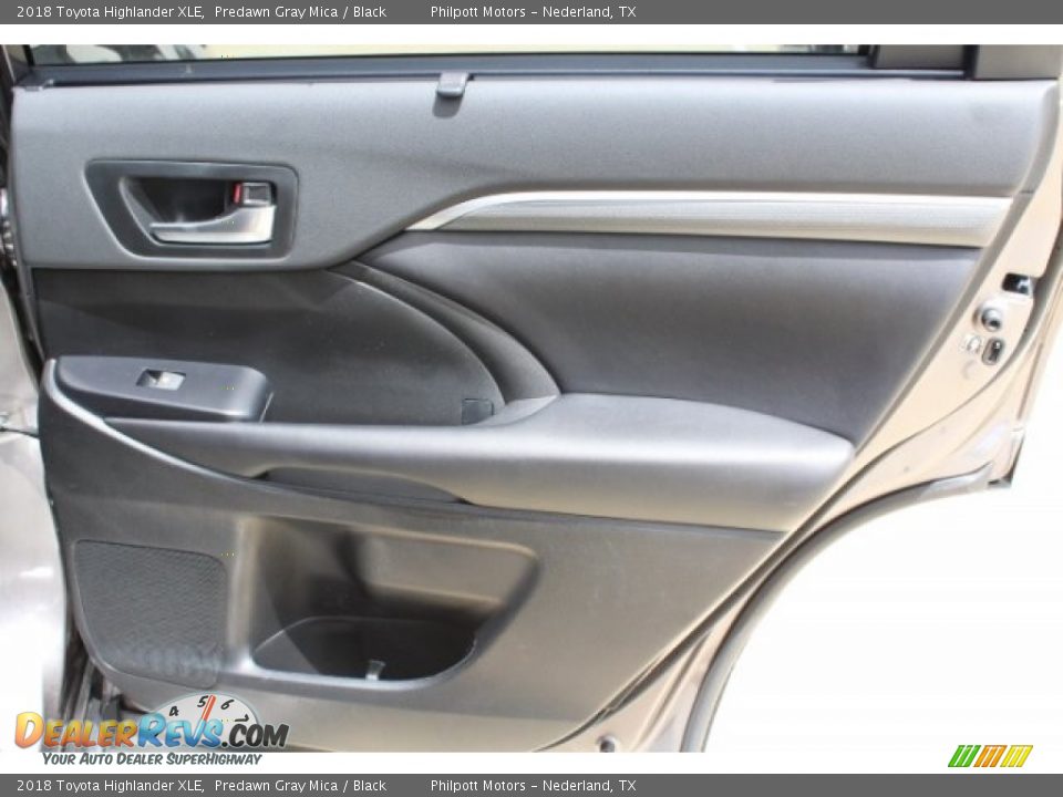 2018 Toyota Highlander XLE Predawn Gray Mica / Black Photo #30