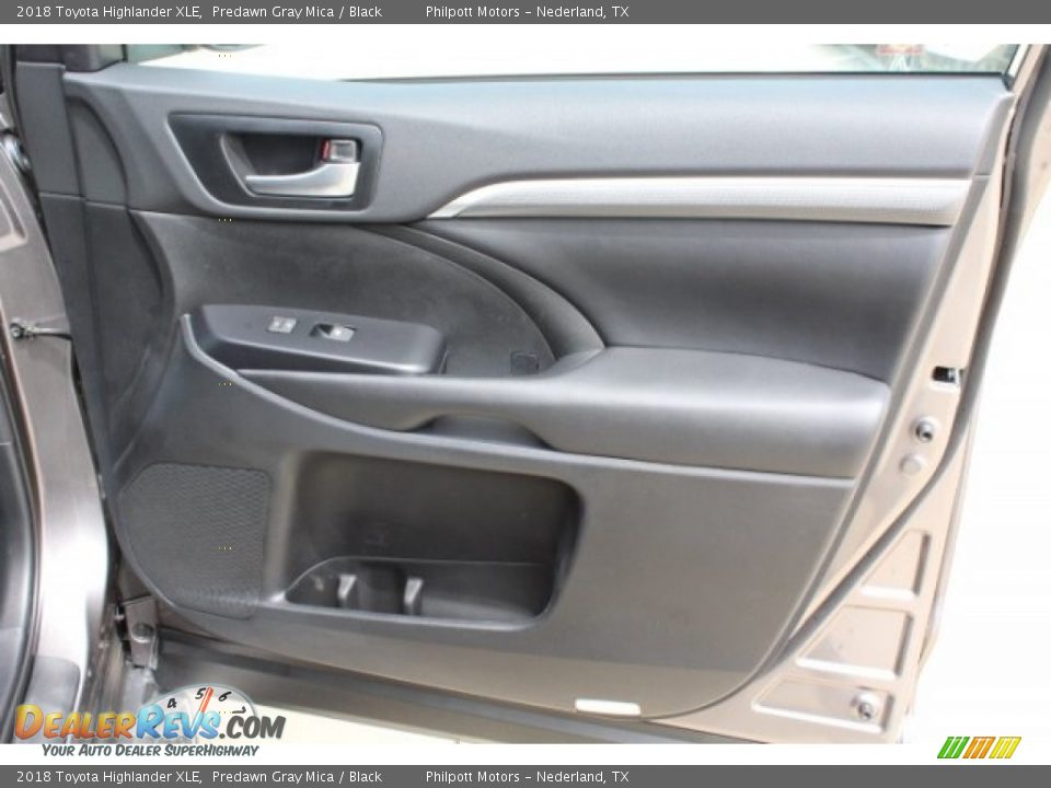 2018 Toyota Highlander XLE Predawn Gray Mica / Black Photo #32