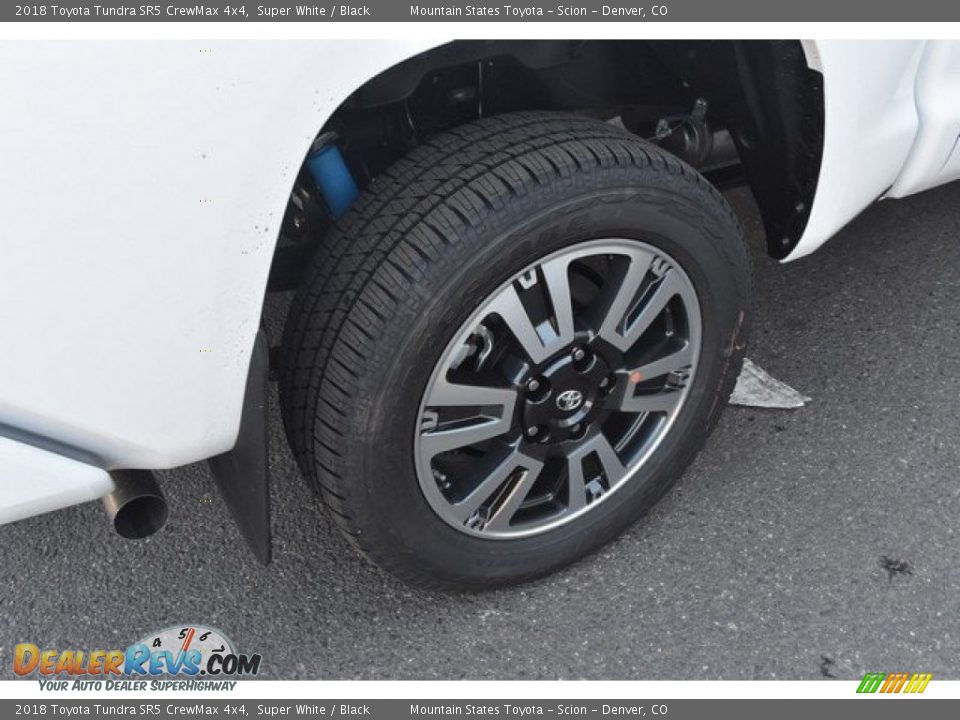 2018 Toyota Tundra SR5 CrewMax 4x4 Super White / Black Photo #34