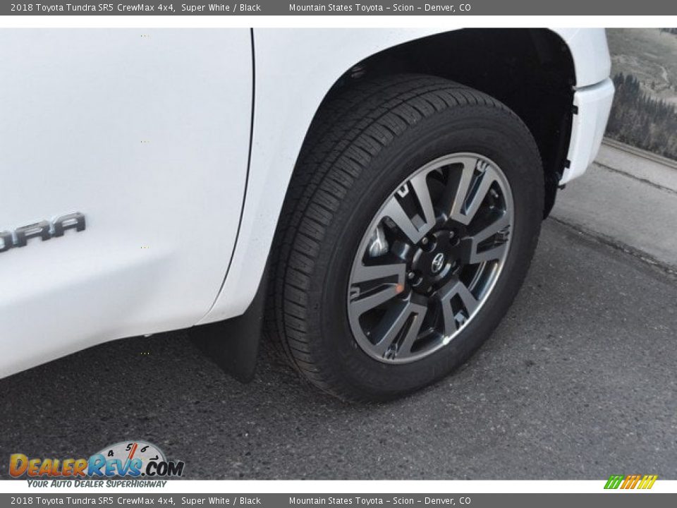 2018 Toyota Tundra SR5 CrewMax 4x4 Super White / Black Photo #35