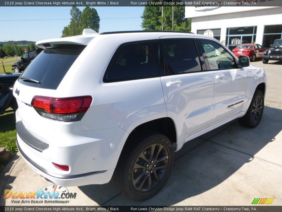 2018 Jeep Grand Cherokee High Altitude 4x4 Bright White / Black Photo #5