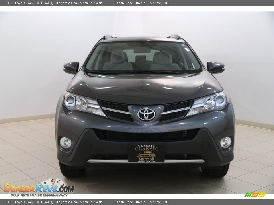 2013 Toyota RAV4 XLE AWD Magnetic Gray Metallic / Ash Photo #2