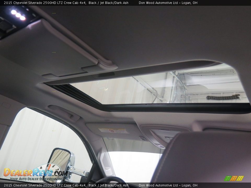2015 Chevrolet Silverado 2500HD LTZ Crew Cab 4x4 Black / Jet Black/Dark Ash Photo #5