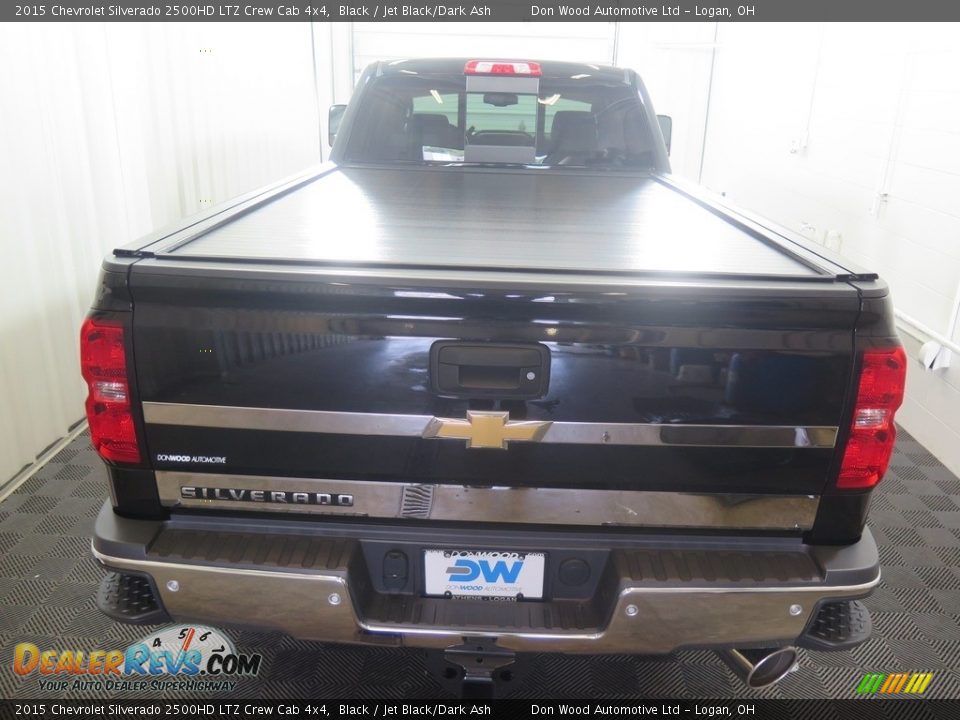 2015 Chevrolet Silverado 2500HD LTZ Crew Cab 4x4 Black / Jet Black/Dark Ash Photo #12