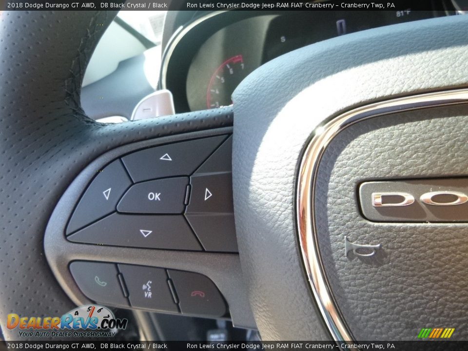 2018 Dodge Durango GT AWD DB Black Crystal / Black Photo #20