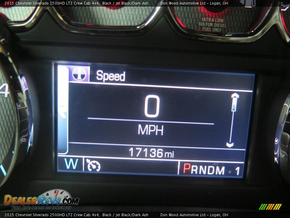 2015 Chevrolet Silverado 2500HD LTZ Crew Cab 4x4 Black / Jet Black/Dark Ash Photo #20