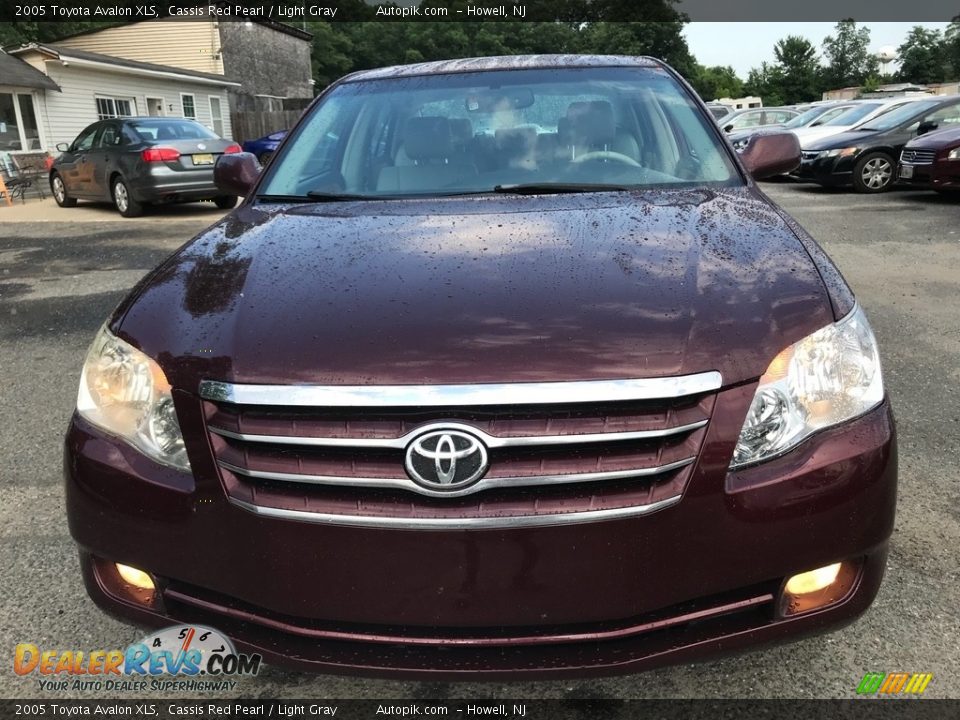 2005 Toyota Avalon XLS Cassis Red Pearl / Light Gray Photo #11