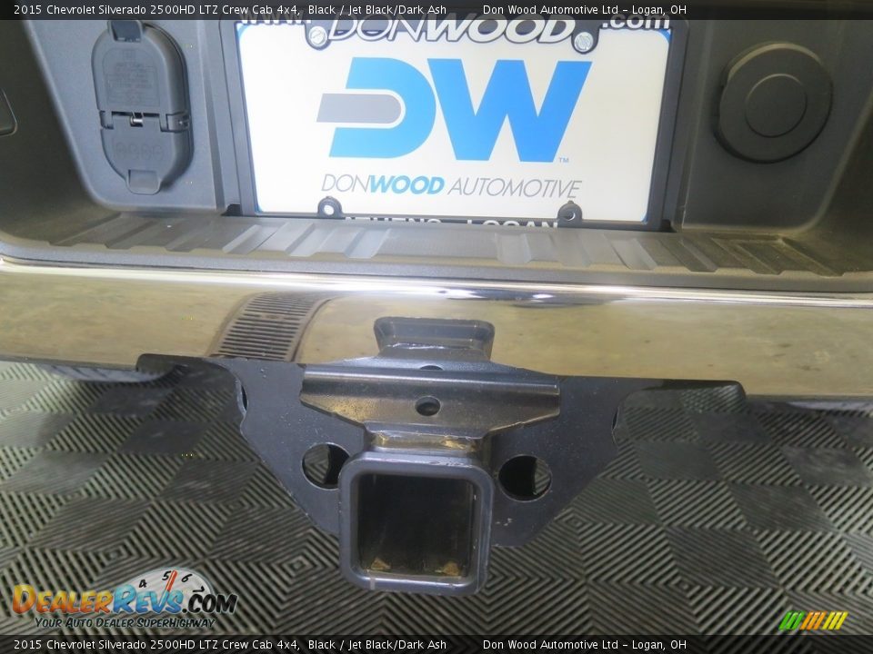 2015 Chevrolet Silverado 2500HD LTZ Crew Cab 4x4 Black / Jet Black/Dark Ash Photo #30