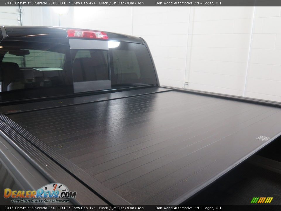 2015 Chevrolet Silverado 2500HD LTZ Crew Cab 4x4 Black / Jet Black/Dark Ash Photo #31