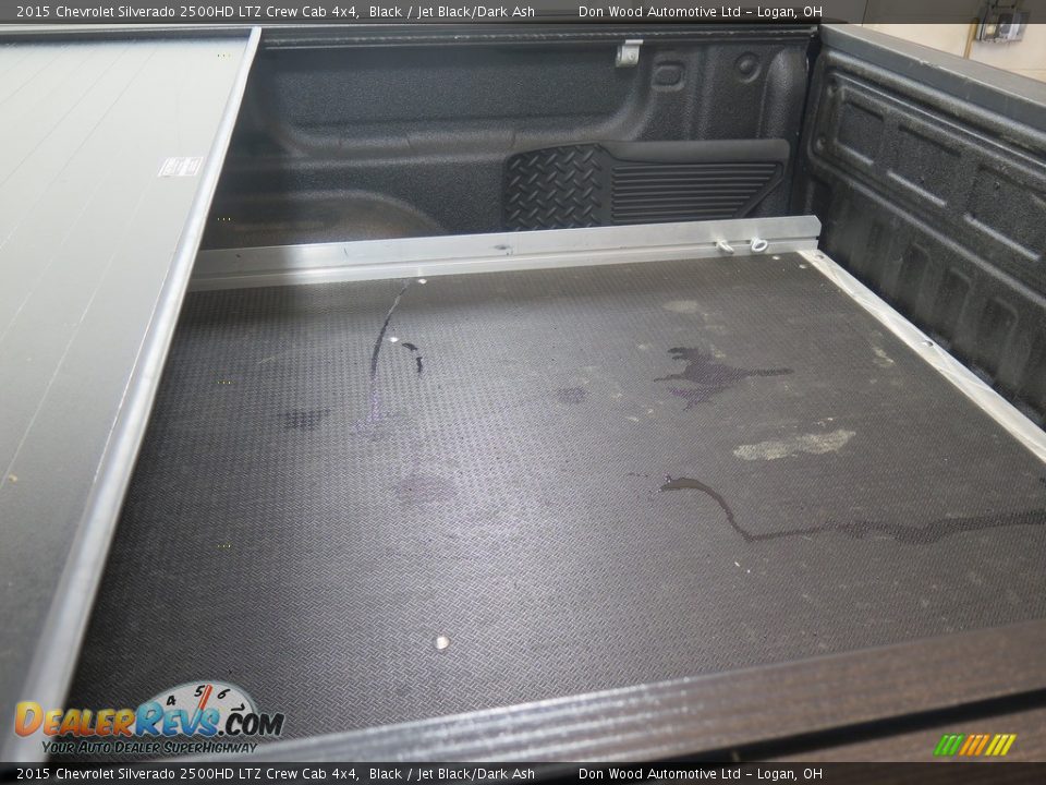 2015 Chevrolet Silverado 2500HD LTZ Crew Cab 4x4 Black / Jet Black/Dark Ash Photo #32