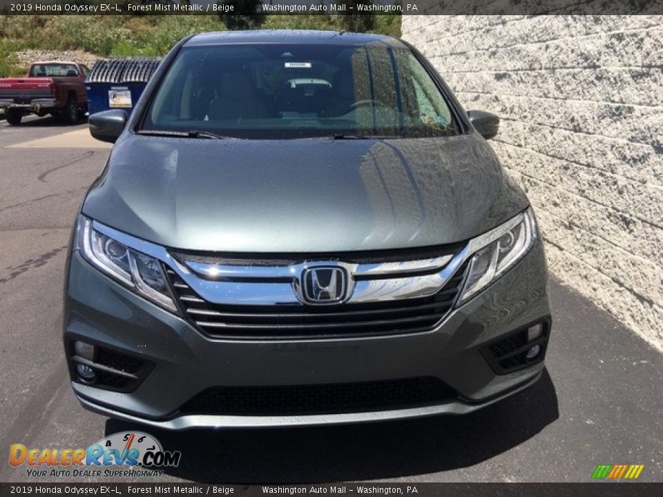 2019 Honda Odyssey EX-L Forest Mist Metallic / Beige Photo #2