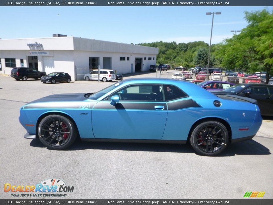 B5 Blue Pearl 2018 Dodge Challenger T/A 392 Photo #2