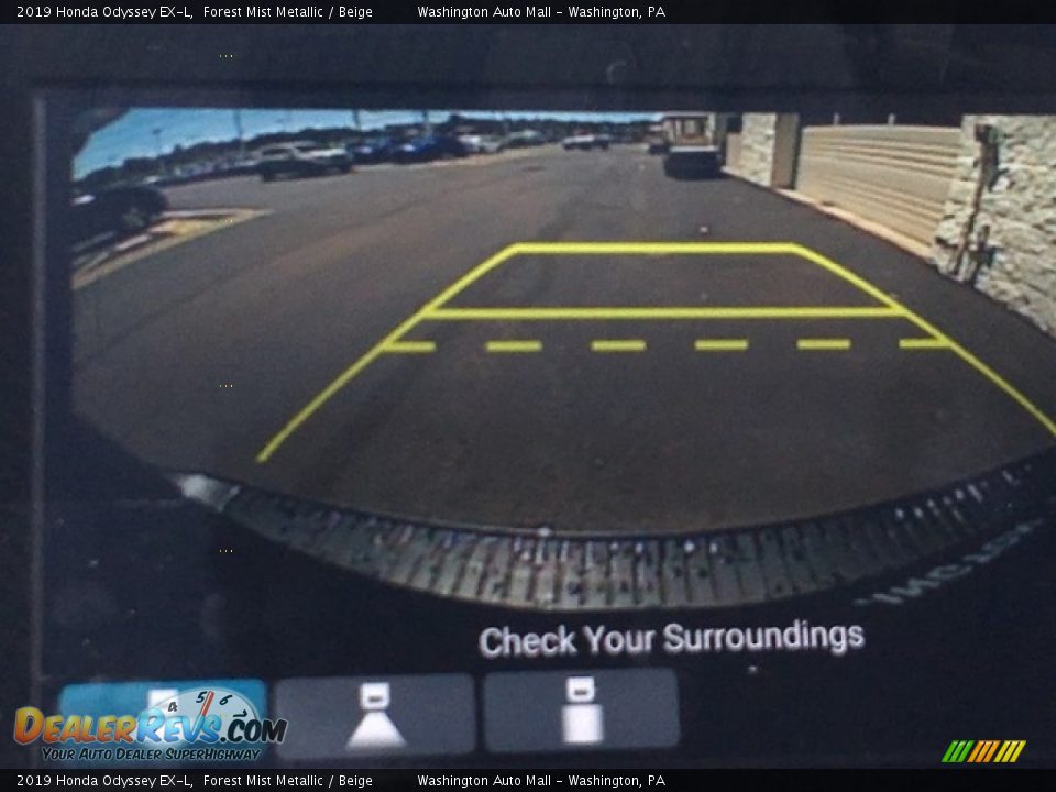 2019 Honda Odyssey EX-L Forest Mist Metallic / Beige Photo #20