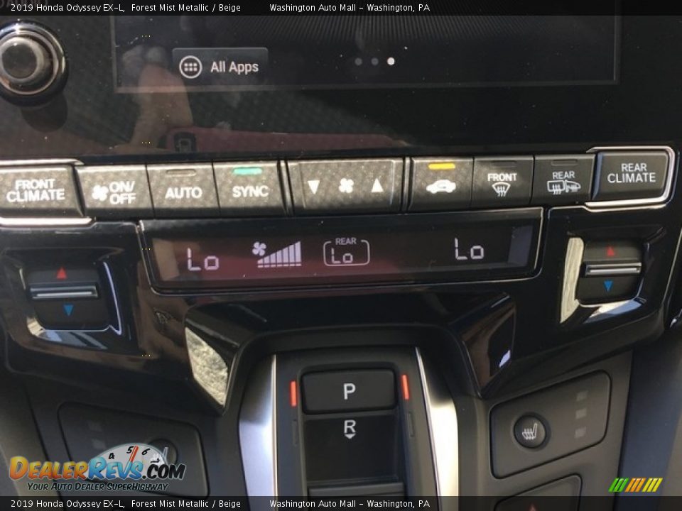 2019 Honda Odyssey EX-L Forest Mist Metallic / Beige Photo #21