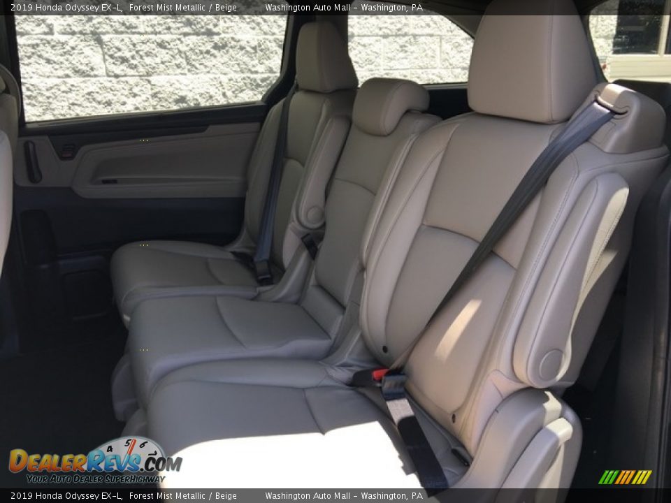 2019 Honda Odyssey EX-L Forest Mist Metallic / Beige Photo #24