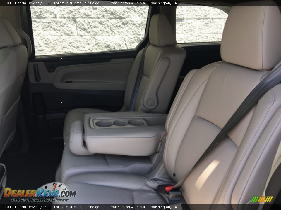 2019 Honda Odyssey EX-L Forest Mist Metallic / Beige Photo #25