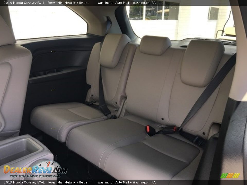 2019 Honda Odyssey EX-L Forest Mist Metallic / Beige Photo #26
